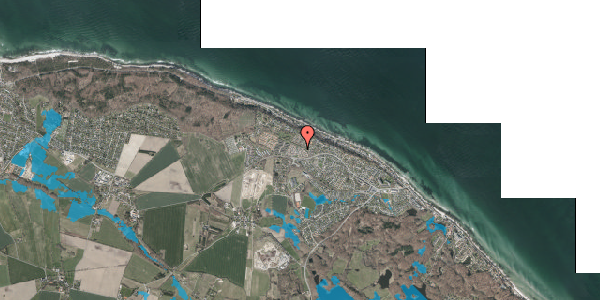 Oversvømmelsesrisiko fra vandløb på Broloftet 24, 3140 Ålsgårde