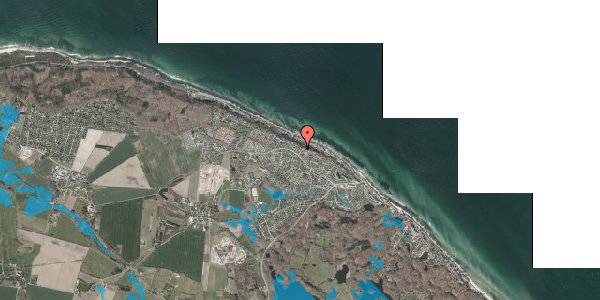 Oversvømmelsesrisiko fra vandløb på Ellekilden 5, 3140 Ålsgårde