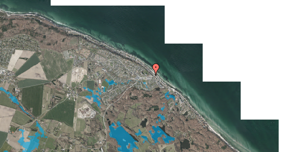 Oversvømmelsesrisiko fra vandløb på Krogebakke 2B, 3140 Ålsgårde
