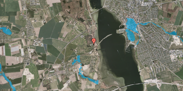Oversvømmelsesrisiko fra vandløb på Egelundsvej 10C, 3630 Jægerspris