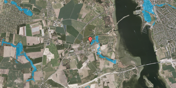 Oversvømmelsesrisiko fra vandløb på Enghaven 15, 3630 Jægerspris