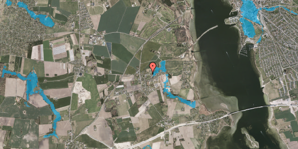 Oversvømmelsesrisiko fra vandløb på Enghaven 17A, 3630 Jægerspris