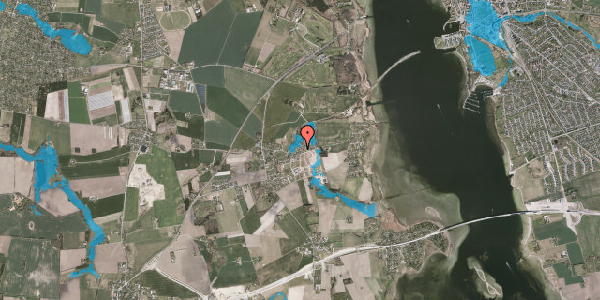 Oversvømmelsesrisiko fra vandløb på Enghaven 36, 3630 Jægerspris