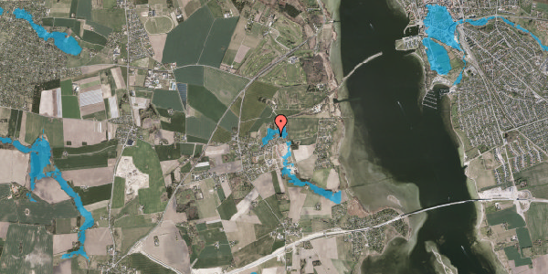Oversvømmelsesrisiko fra vandløb på Enghaven 37D, 3630 Jægerspris