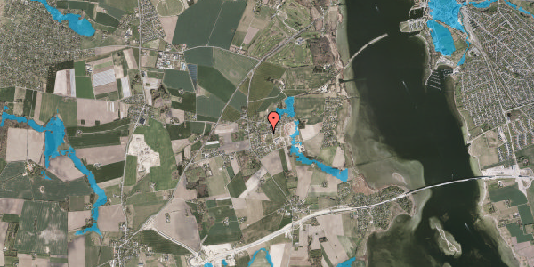 Oversvømmelsesrisiko fra vandløb på Esrohaven 1, 3630 Jægerspris