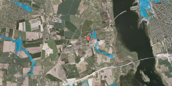 Oversvømmelsesrisiko fra vandløb på Esrohaven 3, 3630 Jægerspris