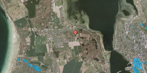 Oversvømmelsesrisiko fra vandløb på Kignæsbakken 33, 3630 Jægerspris