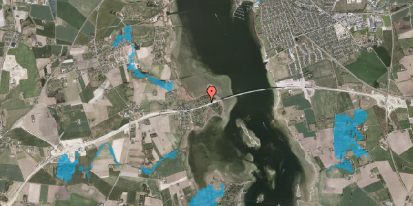 Oversvømmelsesrisiko fra vandløb på Kystvej 48, 3630 Jægerspris