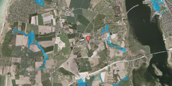 Oversvømmelsesrisiko fra vandløb på Lyngerupvej 4, 3630 Jægerspris