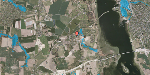 Oversvømmelsesrisiko fra vandløb på Stakhaven 3, 3630 Jægerspris