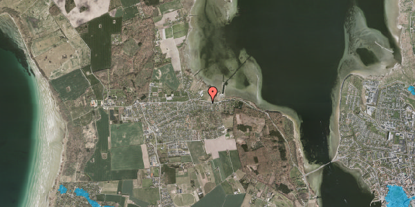 Oversvømmelsesrisiko fra vandløb på Thyrasvej 8, 3630 Jægerspris