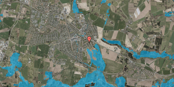 Oversvømmelsesrisiko fra vandløb på Bakkevej 9, 3660 Stenløse