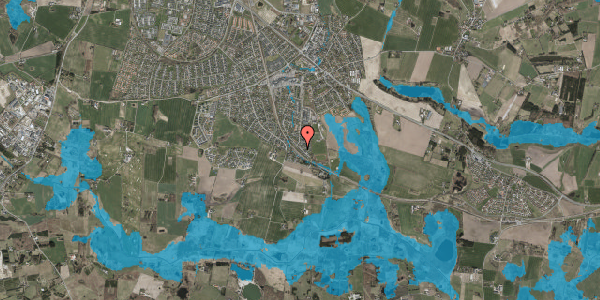 Oversvømmelsesrisiko fra vandløb på Baneringen 50, 3660 Stenløse