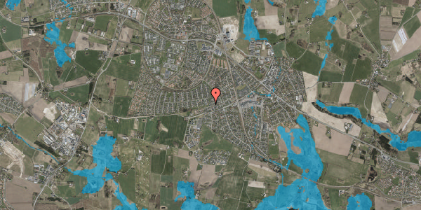Oversvømmelsesrisiko fra vandløb på Bentevej 7, 3660 Stenløse
