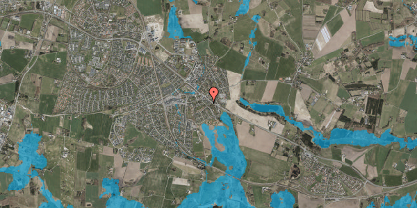 Oversvømmelsesrisiko fra vandløb på Bygvænget 3, 3660 Stenløse