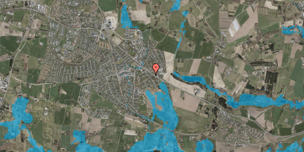 Oversvømmelsesrisiko fra vandløb på Bygvænget 6, 3660 Stenløse