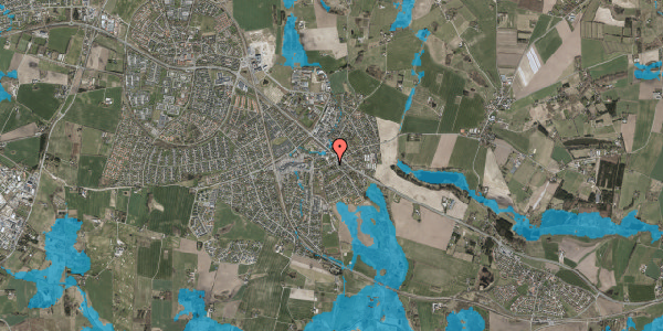 Oversvømmelsesrisiko fra vandløb på Byvej 28, 3660 Stenløse