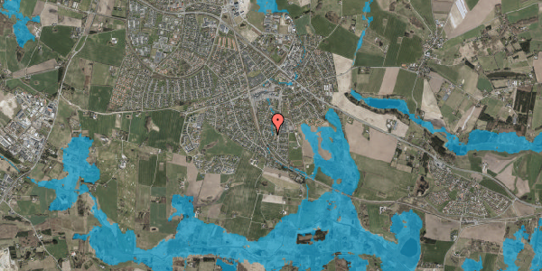 Oversvømmelsesrisiko fra vandløb på Bøgevej 16, 3660 Stenløse