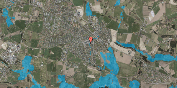 Oversvømmelsesrisiko fra vandløb på Carlsbergvej 5, 3660 Stenløse
