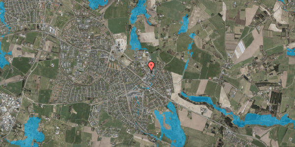 Oversvømmelsesrisiko fra vandløb på Dam Enge 10, 3660 Stenløse
