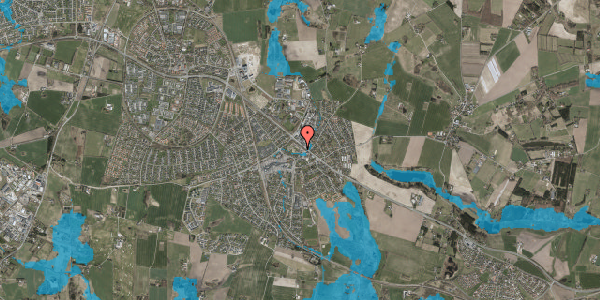 Oversvømmelsesrisiko fra vandløb på Damgårdsparken 1B, . 4, 3660 Stenløse