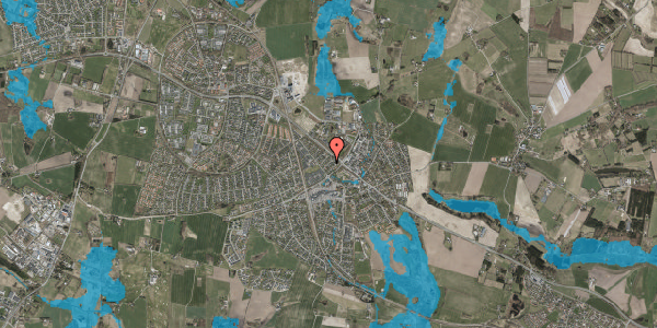 Oversvømmelsesrisiko fra vandløb på Einersvej 7, 3660 Stenløse
