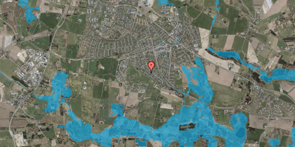 Oversvømmelsesrisiko fra vandløb på Fasanvej 24, 3660 Stenløse