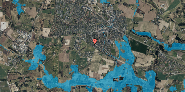 Oversvømmelsesrisiko fra vandløb på Fasanvej 31, 3660 Stenløse