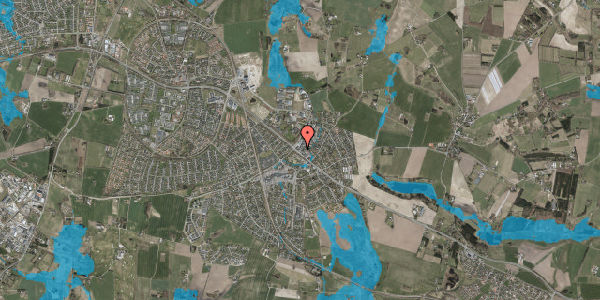 Oversvømmelsesrisiko fra vandløb på Frydensbergvej 1, 3660 Stenløse