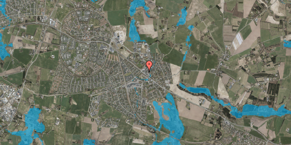 Oversvømmelsesrisiko fra vandløb på Frydensbergvej 2, 3660 Stenløse