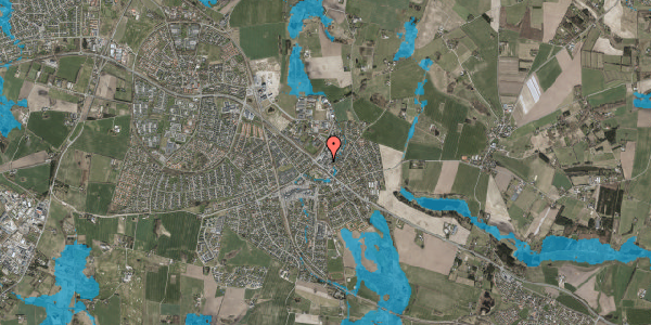 Oversvømmelsesrisiko fra vandløb på Frydensbergvej 4, 3660 Stenløse