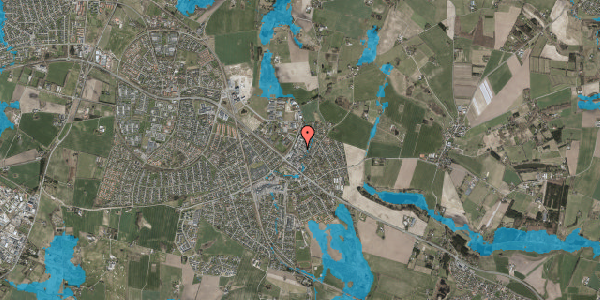 Oversvømmelsesrisiko fra vandløb på Frydensbergvej 12, 3660 Stenløse