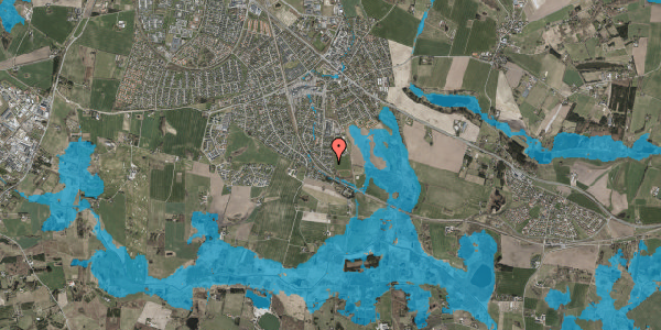 Oversvømmelsesrisiko fra vandløb på Fyrrevej 4, 3660 Stenløse