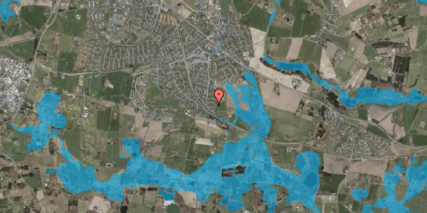 Oversvømmelsesrisiko fra vandløb på Fyrrevej 9, 3660 Stenløse