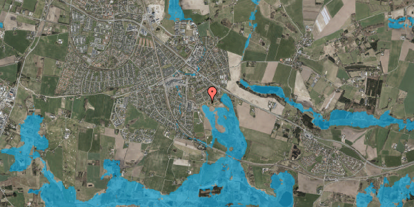 Oversvømmelsesrisiko fra vandløb på Havrevænget 15, 3660 Stenløse