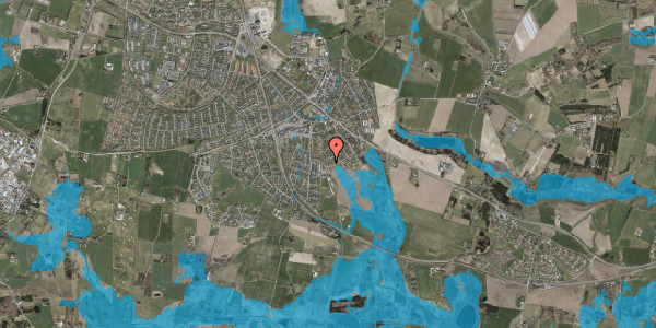 Oversvømmelsesrisiko fra vandløb på Havrevænget 26, 3660 Stenløse