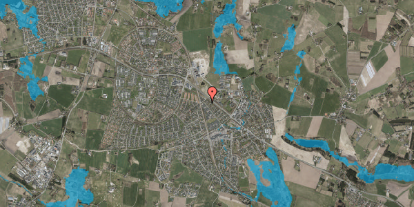 Oversvømmelsesrisiko fra vandløb på Henningsvej 2, 3660 Stenløse