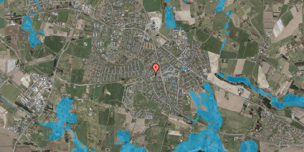 Oversvømmelsesrisiko fra vandløb på Henriettevej 8, 3660 Stenløse