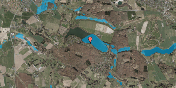 Oversvømmelsesrisiko fra vandløb på Horsbølvej 7, 3550 Slangerup