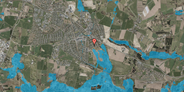 Oversvømmelsesrisiko fra vandløb på Hvedevænget 10, 3660 Stenløse