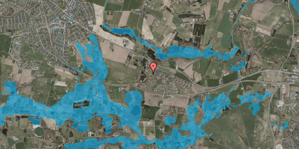 Oversvømmelsesrisiko fra vandløb på Katholm 305, 3670 Veksø Sjælland