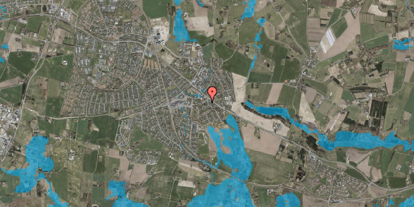 Oversvømmelsesrisiko fra vandløb på Kornvænget 2, 3660 Stenløse