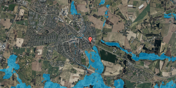 Oversvømmelsesrisiko fra vandløb på Kornvænget 14, 3660 Stenløse
