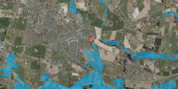 Oversvømmelsesrisiko fra vandløb på Kornvænget 21, 3660 Stenløse