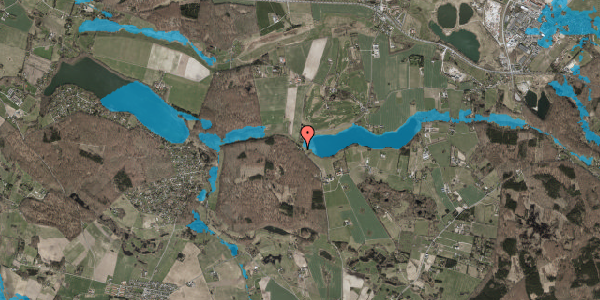 Oversvømmelsesrisiko fra vandløb på Lyngevej 101, 3660 Stenløse