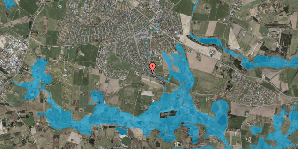 Oversvømmelsesrisiko fra vandløb på Morelvej 6, 3660 Stenløse