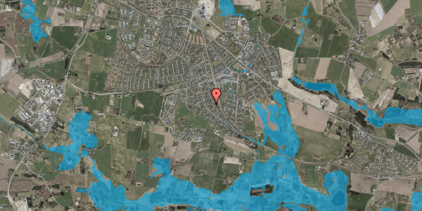 Oversvømmelsesrisiko fra vandløb på Musvitvej 3, 3660 Stenløse
