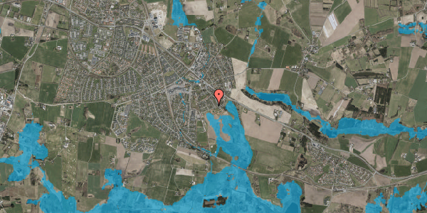 Oversvømmelsesrisiko fra vandløb på Møebjergvej 16, 3660 Stenløse