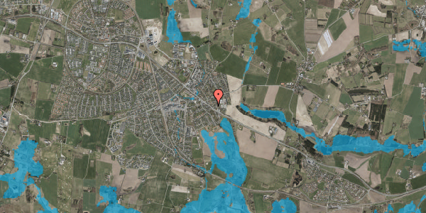 Oversvømmelsesrisiko fra vandløb på Mølledammen 14, 3660 Stenløse