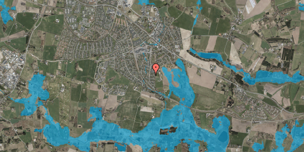 Oversvømmelsesrisiko fra vandløb på Pilevej 6, 3660 Stenløse